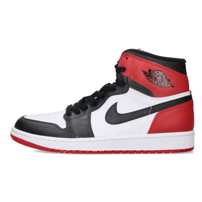 Nike AIR JORDAN 1 RETRO HIGH OG BLACK TOE 555088 184 Size 27cm  
