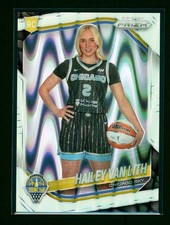 2025 Panini Prizm WNBA #139 Hailey Van Lith RC White Seismic Rookie Variation