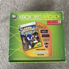 MICROSOFT XBOX 360 ARCADE EDITION WHITE CONSO...