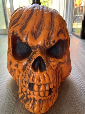 Halloween II Movie Poster Pumpkin Skull Blowmold