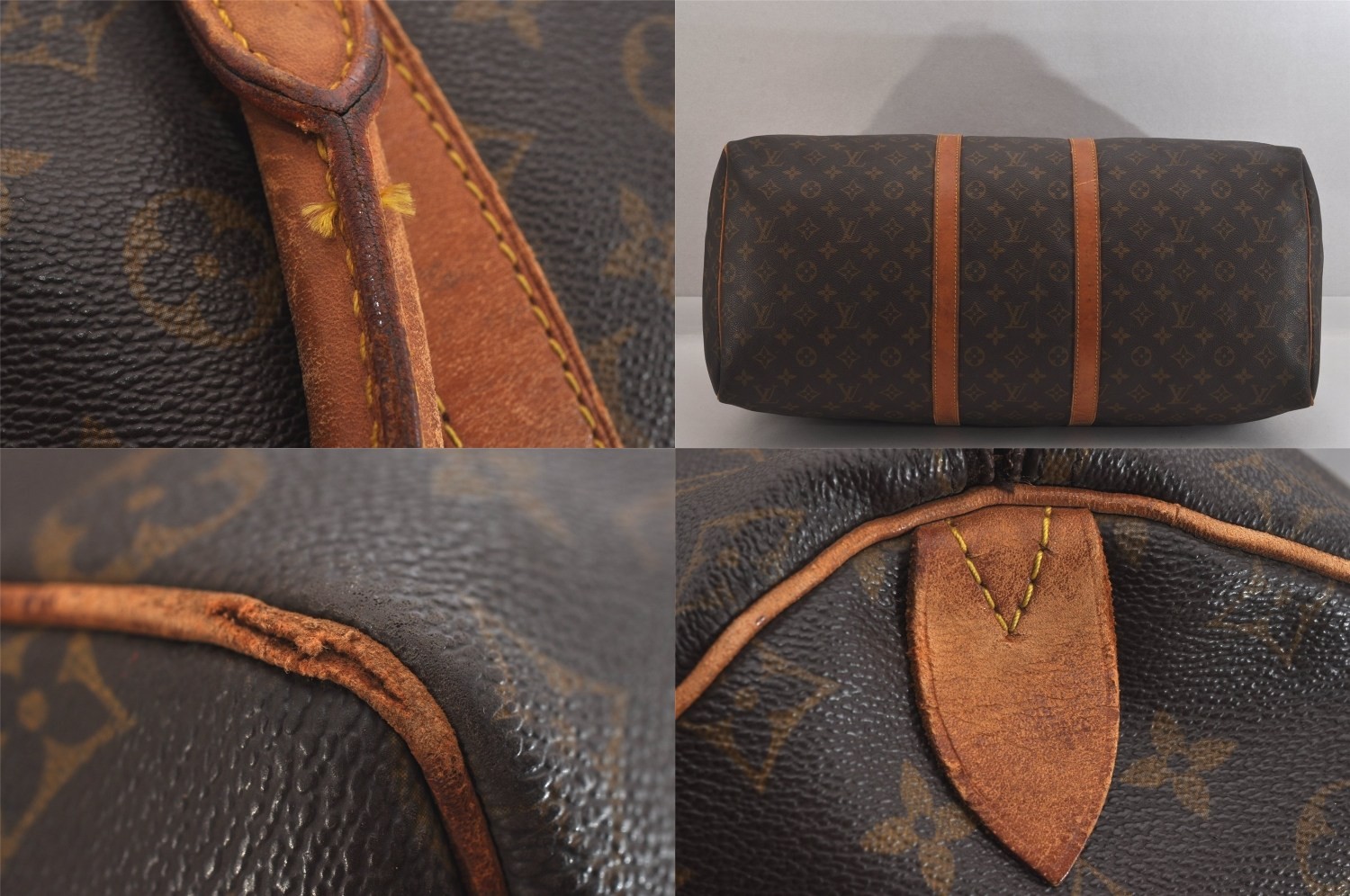 Authentic Louis Vuitton Monogram Keepall 55 Trave… - image 7