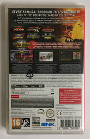 PAL NEW sealed SAMURAI SHODOWN NeoGeo Collection NINTENDO SWITCH Neo Geo SHIP US