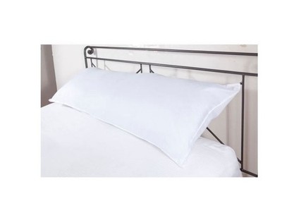 Mainstays Body Pillow - 20''x 54'', White, Microfiber, Hypoallergenic