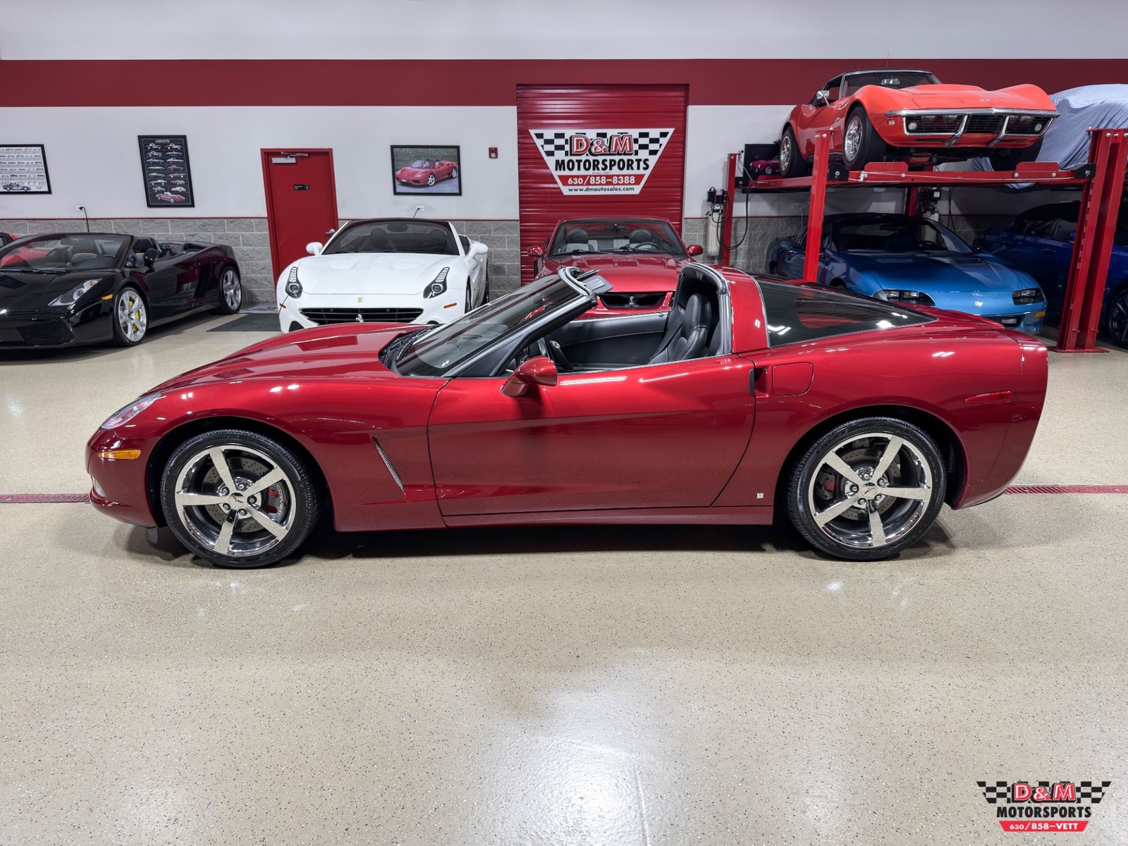 2008 Crystal Red Metallic Tintcoat Chevrolet Corvette   | C6 Corvette Photo 2