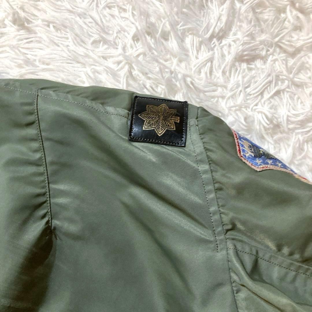 Buzz Ricksons MA1 Lion Patch Flight Jacket Good U… - image 12