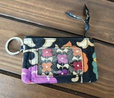 Vera Bradley Keychain Wallet Floral