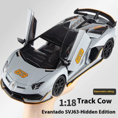 1:18 Lamborghini Aventador SVJ 63 1/18 Model Diecast Toy Car Gift