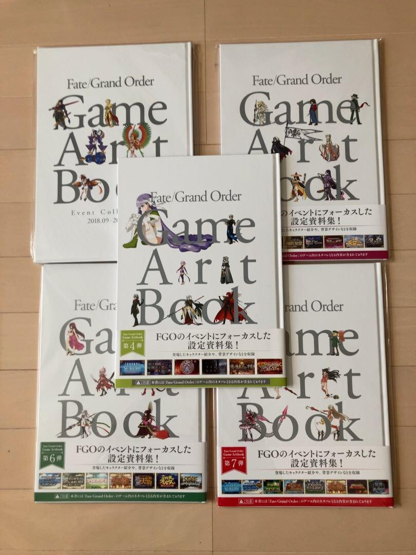 Fate/Grand Order Game Artbook Event Collections Vol1~7 Set Fate/Grand Order Game Artbook Event Collections Vol1~7 Set