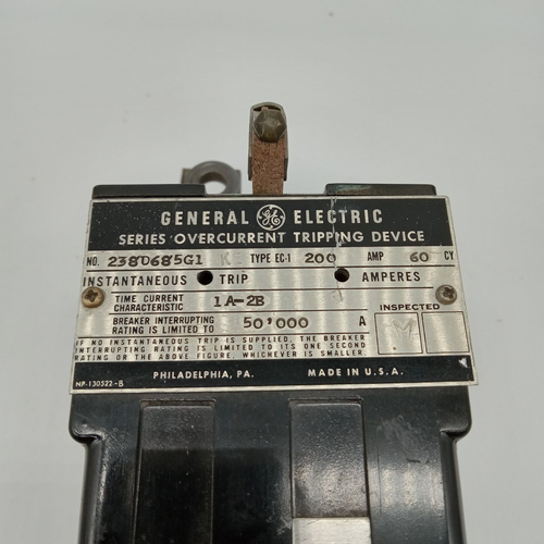 General Electric 238D685G1 Series Overcurrent Tripping Device - Bild 2 von 3