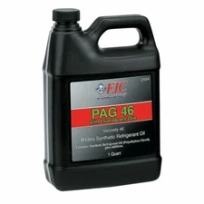 FJC Synthetic refrigerant Oil PAG 46 Oil with Leak Detection Dye Quart