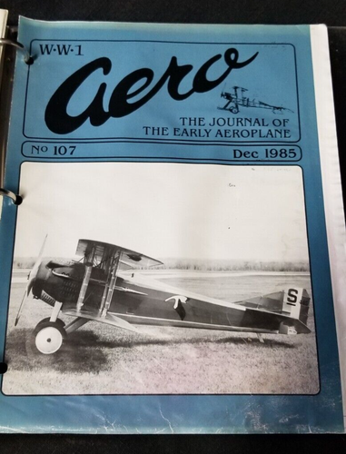 Vintage Nieport II 7/8 Scale Circa Reproductions LTD Manual
