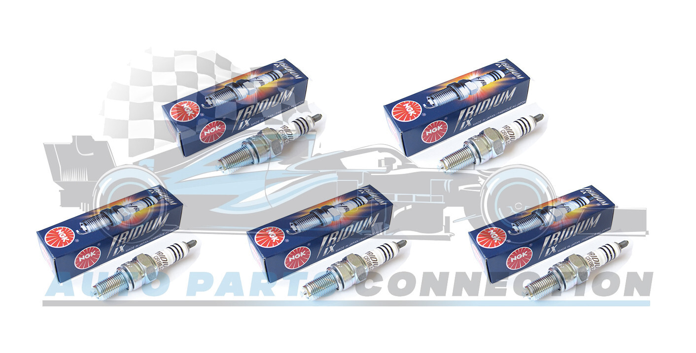 SET OF 5 NGK 6619 IX IRIDIUM SPARK PLUGS GENUINE NEW HIGH PERFORMANCE RACE JAPAN