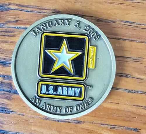 US Army All-American Bowl 2003 - Herausforderungsmünze - Bild 2 von 2