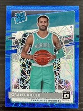 2020-21 Donruss Optic Grant Riller Blue Velocity #200 Rated Rookie SP Hornets