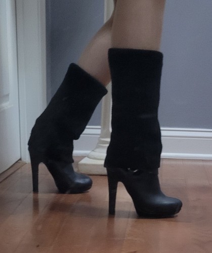 Colin Stuart Vintage Rare Find Over Knee Boots - Picture 7 of 11
