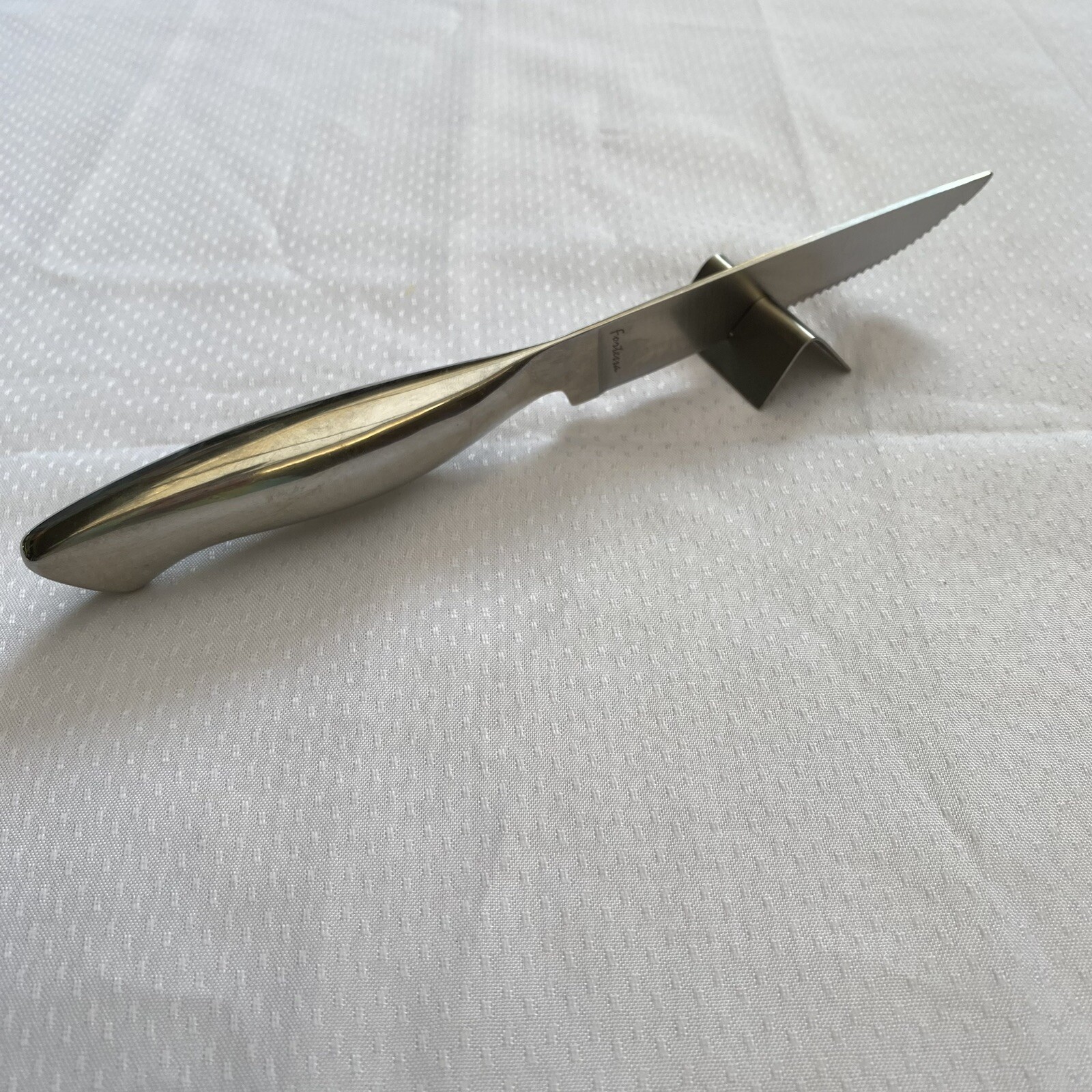 Fortessa Knife Set (8) Steak Stainless  Steel - 9 1/2”L, New - Never Used, China