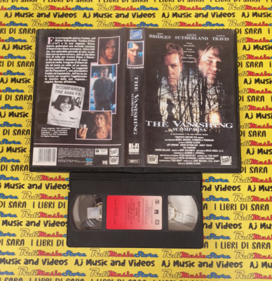 VHS film THE VANISHING SCOMPARSA jeff bridges kiefer sutherland 1993 fox (F122)