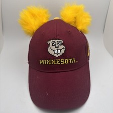 Minnesota Golden Gophers Youth Baseball Cap Hat Burgundy Yellow Snapback Adj G19