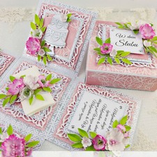 Lace Frame Metal Cutting Dies DIY Scrapbooking Paper Cards Embossing Stencils