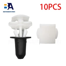 10Pcs Molding Clip & Grommet Set for Audi VW Side Skirt Sill Door Trim Moulding
