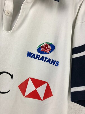Vintage Canterbury NSW Waratahs Rugby Union Shirt Jersey Men