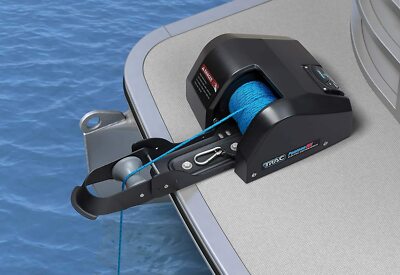 TRAC Pontoon T10109-G3 Electric 12V Anchor Deck Winch 35Lb Freshwater Boat 69003