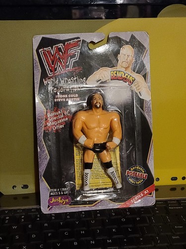 Vintage WWF Bend Ems Stone Cold Steve Austin Serie...