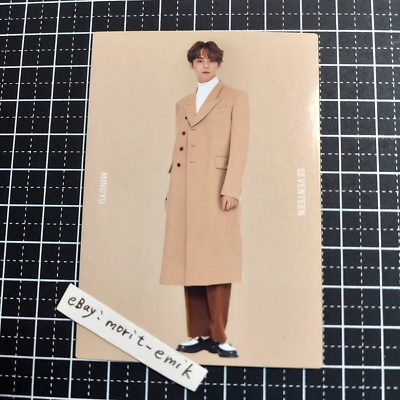 ミンギュ　winter MINGYU 011 SEVENTEEN 2020 WINTER GOODS Official photo card