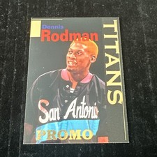 1995 Signature Rookies - Titans Promo Card #T2 Dennis Rodman Spurs