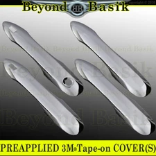 For 2018-2024 2025 Toyota Camry CHROME Door Handle COVERS With 2 Smart Keyholes