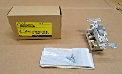 1 NEW SQUARE D 2510 FO1 2510FO1 FHP MANUAL STARTER OPEN TYPE (21 AVAILABLE)