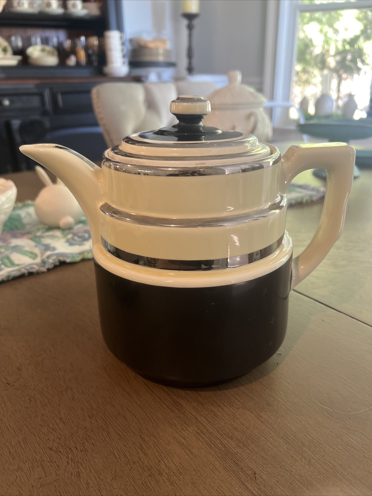 VTG HALL'S SUPERIOR QUALITY KITCHENWARE USA COFFEE/TEAPOTTIEREDBRANDED Brown eBay