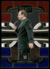 #71 Howard Finkel 2024 Panini Select WWE Red and Blue