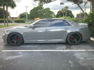 Fits Demon Style Az850 Tires Wheels Rims Satin Black Chrysler 300 C Srt8 Ebay