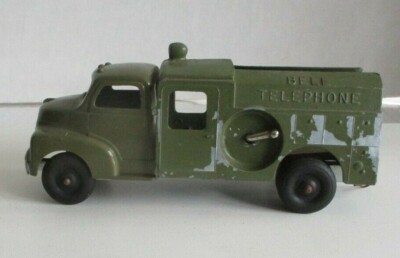 Vintage Hubley Ford Toy Bell Telephone Truck  ( 8'' )