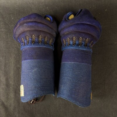 【K4】Kendo Musashi Kote gloves Bogu Stitch width 3mm Japanese Martial  Armor Used