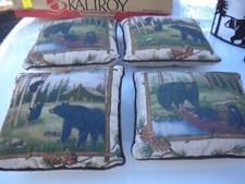 Bear Throw Pillow 4 of them real nice