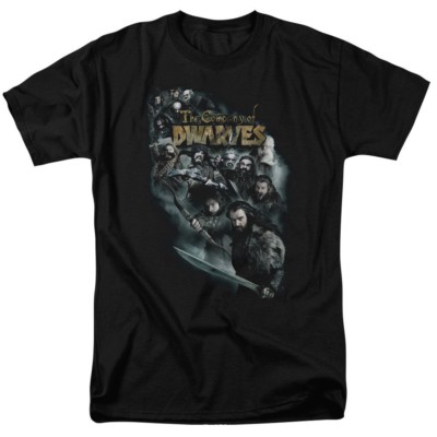 The Hobbit Company Of Dwarves T-Shirt Sizes S-3X NEW