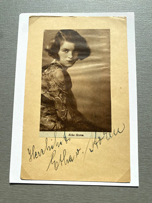 ETHA VON STORM ( )  Vintage signed  Bild 9x14 Autogramm SELTEN !