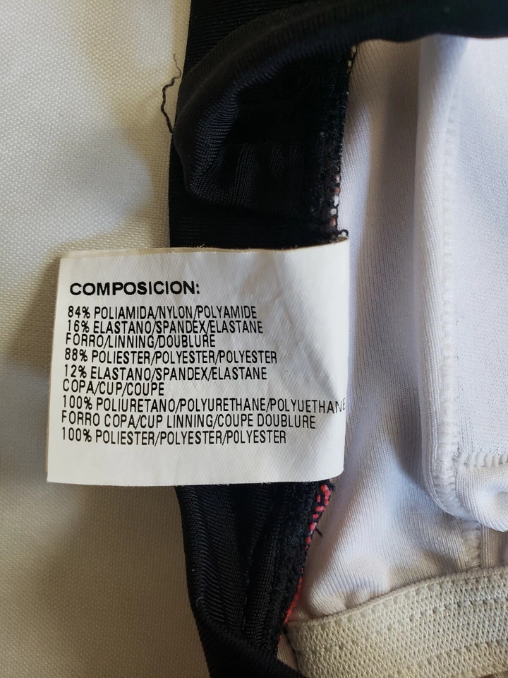 Traje de baño Phax para mujer L halter de una pieza geométrico espalda cruzada sujetador acolchado Foto 4 de 4