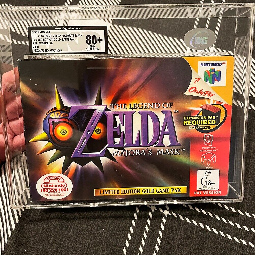 The Legend of Zelda Majoras Mask for Nintendo 64 (N64) AUS The Legend of Zelda Majoras Mask for Nintendo 64 (N64) AUS