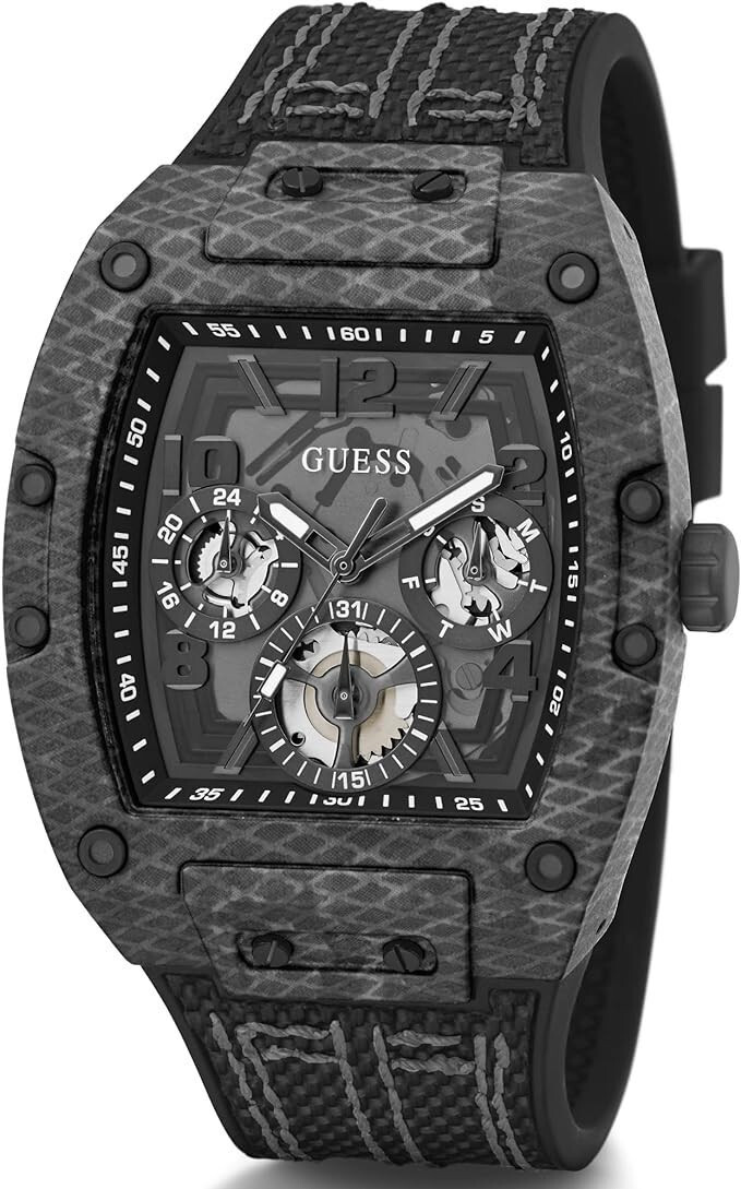 Carbon Fiber Guess Herrenuhr Legacy Guess Phoenix GW0422G2