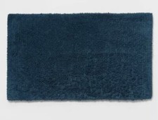 Performance Plus Bath Rug Navy Threshold 20  X34  , 100 Cotton