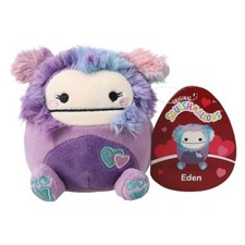Original Squishmallows EDEN 2024 VALENTINES BIGFOOT 4.5"  NWT