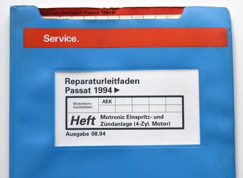 VW Passat 3A (B4), Motronic/Zündanlage 1.6 l-Motor AEK, Reparaturleitfaden