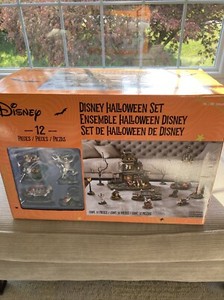 Disney Halloween Village 12 Piece Set | eBay
