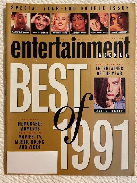 ENTERTAINMENT WEEKLY NO. 98/99 - DEC 27, 1991 - DOUBLE ISSUE - BEST OF 1991