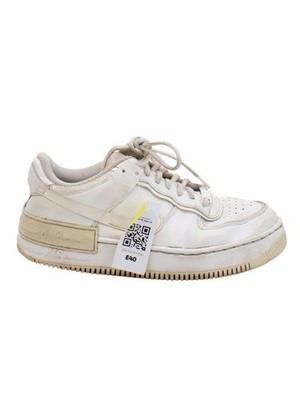 Nike Air Force 1 Shadow Damen Sneaker unbekannt US10,5 in weiß