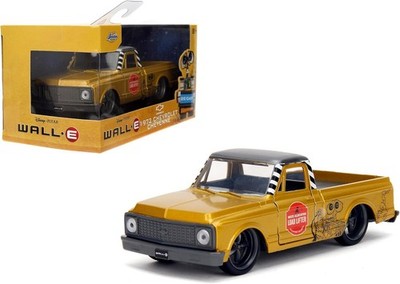 NEW Jada Disney Wall-E 1972 Chevrolet Cheyenne 1:32 Diecast Car Collector Toy  