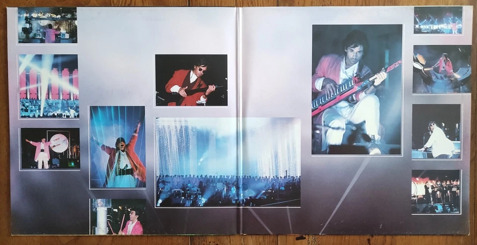 LP 33t 12" JEAN-MICHEL JARRE «En concert Houston / Lyon» ELECTRO FRANCE 1987 - Photo 3/4